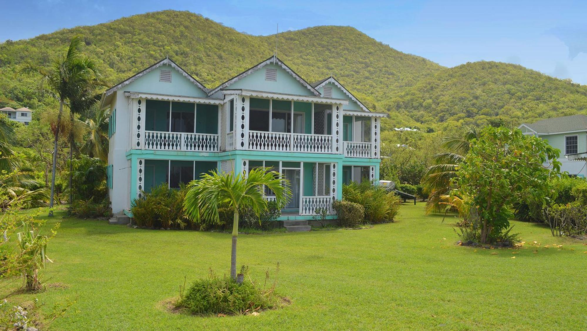 Oualie Beach Resort Nevis Rum bild